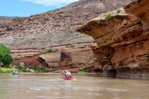 Down the Gunnison River to explore Dominguez-Escalante. Photo by Brian Amstutz